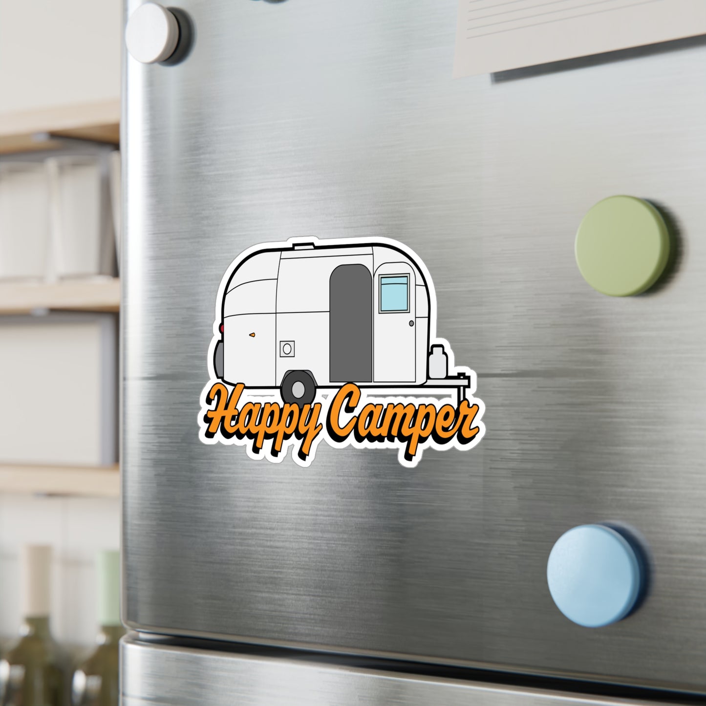 Airstream Happy Camper Decal